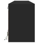 vidaXL Nástenná TV skrinka s LED diódou čierna 180x31x45 cm – Obrázok 7