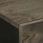 vidaXL Príborníky 2 ks čierne 60x33x75 cm masívne drevo mango – Obrázok 7
