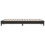 vidaXL Posteľ s boxspringom bez matraca, čierna 160x220 cm, zamat – Obrázok 6