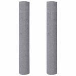 vidaXL Protišmykové maliarske flísy 2 ks 10 m 220 g/m² sivé – Obrázok 2