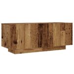 vidaXL Nočný stolík, staré drevo, 100x35x40 cm, umelé drevo – Obrázok 2