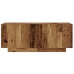 vidaXL Nočný stolík, staré drevo, 100x35x40 cm, umelé drevo – Obrázok 4