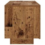 vidaXL Nočný stolík, staré drevo, 100x35x40 cm, umelé drevo – Obrázok 5