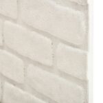 vidaXL Nástenné panely 10 pcs Biela 100 x 50 cm EPS pena – Obrázok 3
