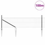 vidaXL Zváraný drôtový plot s hrotmi 100 x 0,5 m (Š x V) – Obrázok 3