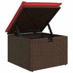 vidaXL Sada pohoviek s vankúšom 4 pcs polyratan – Obrázok 12