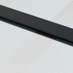 vidaXL Posuvné dvere so sadou kovania, čierne 102,5x205 cm, ESG sklo – Obrázok 8