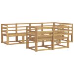 vidaXL Záhradná súprava gaučov 7 pcs – Obrázok 2