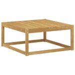vidaXL Záhradná súprava gaučov 8 pcs Biela a krémová – Obrázok 5