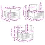 vidaXL Záhradná súprava gaučov 6 pcs Biela a béžová – Obrázok 8