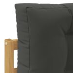 vidaXL Záhradná súprava gaučov 6 pcs Biela a antracitová – Obrázok 6