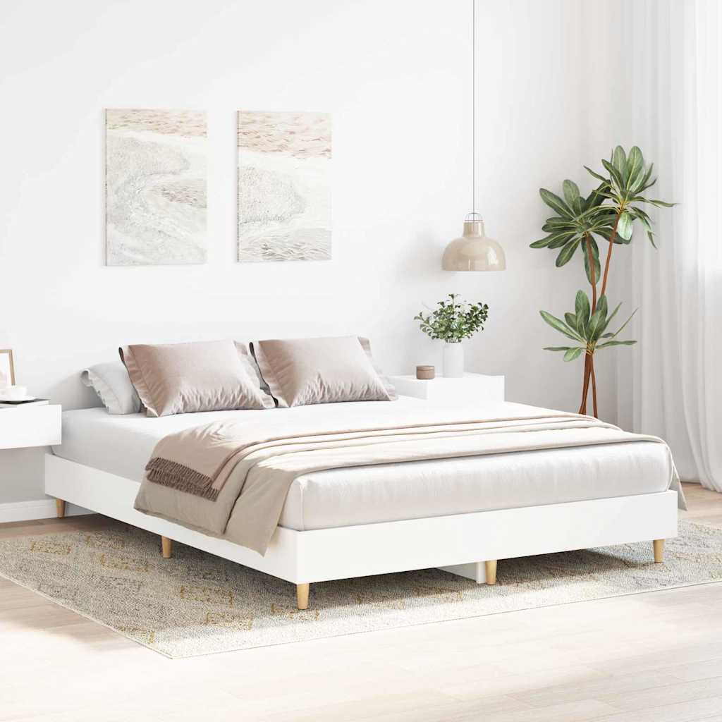 3402867_1.jpg vidaXL Rám postele 2 pcs Biela 152 x 203 cm Kompozitné drevo – Obrázok 1