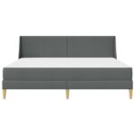 vidaXL Rám postele s matracom Tmavo šedá 180 x 200 cm látka – Obrázok 6