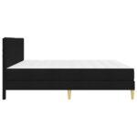 vidaXL Rám postele s matracom Čierny 180 x 200 cm látka – Obrázok 7