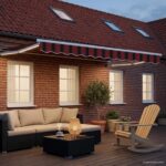 vidaXL Ručná vysúvacia markíza s LED 2,5 x 2 m 100% polyester a hliník – Obrázok 3