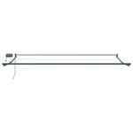 vidaXL Ručná vysúvacia markíza s LED 4 x 2 m 100% polyester a hliník – Obrázok 7