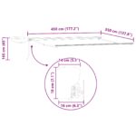 vidaXL Elektrická Retrakovateľná Markíza 4,5 × 3,5 m – Obrázok 12