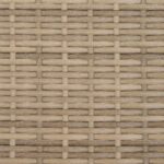 vidaXL Sady nábytku s vankúšom 8 pcs Beige a svetlo šedá PE ratan – Obrázok 12
