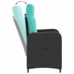 vidaXL Záhradná jedálenská súprava 5 pcs polyratan – Obrázok 7