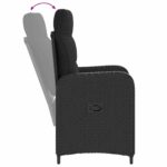 vidaXL Súprava stolíkov k pohovke s vankúšom s vankúšom 7 pcs – Obrázok 6