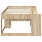 vidaXL Detská posteľová konštrukcia so skladovaním Dub sonoma – Obrázok 4