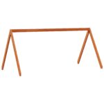vidaXL Rám podkrovnej postele Vosková Hnedá 90 x 190 cm – Obrázok 4