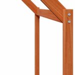 vidaXL Rám podkrovnej postele Vosková Hnedá 90 x 190 cm – Obrázok 9
