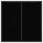 vidaXL Záhradný nábytok 3 pcs Čierna a antracit 80 x 80 x 73 cm – Obrázok 7