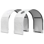 vidaXL Posteľ s Tunelom 4 pcs Biela Kompozitné drevo – Obrázok 5