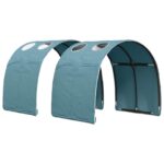 vidaXL Posteľ s Tunelom 4 pcs Biela a svetlomodrá Kompozitné drevo – Obrázok 5