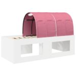vidaXL Posteľ s tunelom 4 pcs Artisian dub a ružová Kompozitné drevo – Obrázok 8