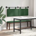 vidaXL Závesné čelo postele Jungle Green Kordúrová tkanina – Obrázok 4