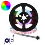 vidaXL LED pás 12 pcs Čierna a priehľadná 450 mm Meď a plast