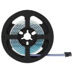 vidaXL LED pás 12 pcs Čierna a priehľadná 1200 mm Meď a plast – Obrázok 3