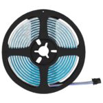 vidaXL LED pás 12 pcs Čierna a priehľadná 2100 mm Meď a plast – Obrázok 3