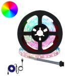 vidaXL LED pás 12 pcs Čierna a priehľadná 1000 mm Meď a plast
