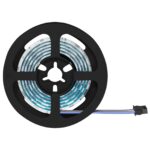 vidaXL LED pás 12 pcs Čierna a priehľadná 1000 mm Meď a plast – Obrázok 3