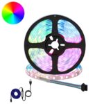 vidaXL LED pás 12 pcs Čierna a priehľadná 3000 mm Meď a plast