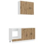 vidaXL Kuchynská jednotka KALMAR 5 pcs Dub artisan Kompozitné drevo – Obrázok 2