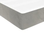 vidaXL Matrac s taštičkovými pružinami stredná tvrdosť svetlosivý 100x203x20cm dvojlôžko XL – Obrázok 5