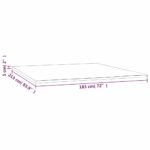 vidaXL Vrchný matrac 183x213x5 cm, veľkosť California King – Obrázok 7
