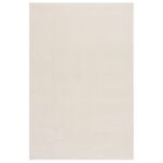 vidaXL Chlpatý koberec krémovo biely 240x340 cm polyester – Obrázok 2