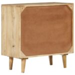 vidaXL Zásuvková skrinka 70x35x70 cm masívne drevo mango – Obrázok 5
