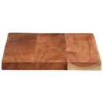 vidaXL Stolová doska 40x20x2,5 cm obdĺžniková masívna akácia – Obrázok 4