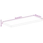 vidaXL Stolová doska 70x20x3,8 cm obdĺžniková masívna akácia – Obrázok 8