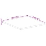 vidaXL Stolová doska 40x40x3,8 cm štvorcová masívna akácia – Obrázok 9