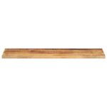 vidaXL Stolová doska 100x20x3,8 cm obdĺžniková, masívne drevo, surové mango – Obrázok 3