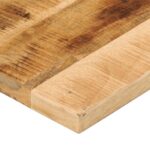 vidaXL Stolová doska 100x20x3,8 cm obdĺžniková, masívne drevo, surové mango – Obrázok 6