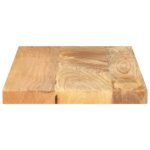 vidaXL Stolová doska 60x30x3,8 cm obdĺžniková masívna mangová farba – Obrázok 4