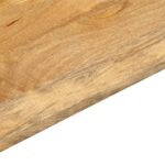 vidaXL Stolová doska 60x30x3,8 cm obdĺžniková masívna mangová farba – Obrázok 7
